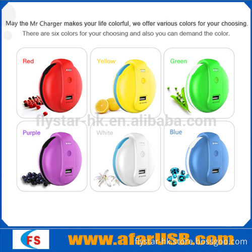 Wholesale colorful disposable power bank